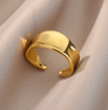 18 Karat Gold Plated ring space