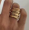 18 Karat Gold Plated ring Roman