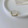 18 Karat Gold Plated Ring with Caspian Sea Pearls