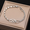 Infinite Love Bracelet in 925 Sterling Silver